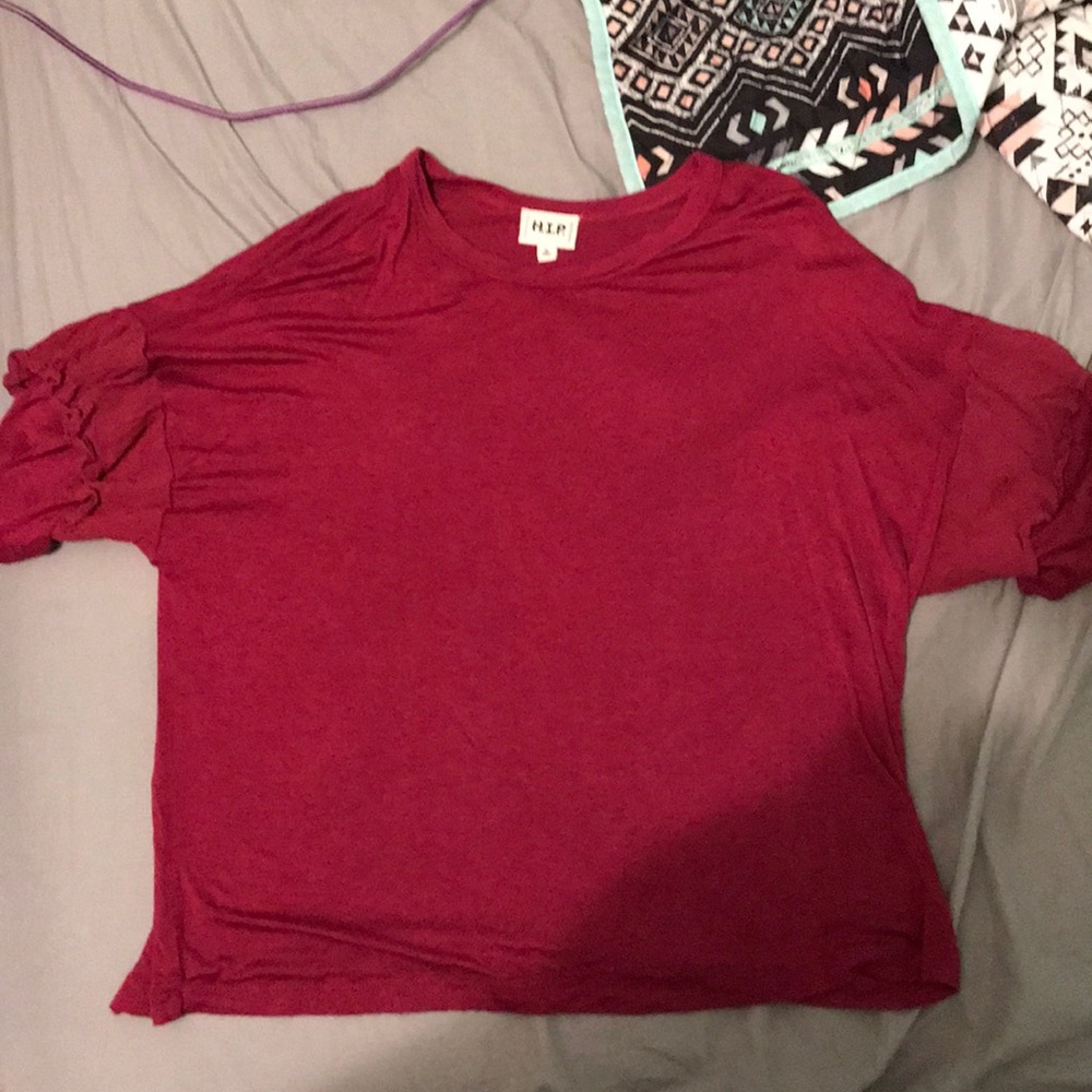 Cropped shirt